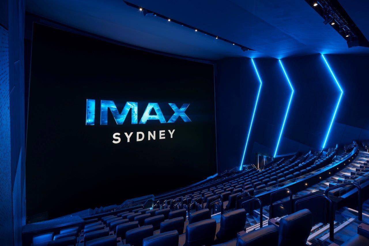 Commercial cinema refurbishment for IMAX Cinemas Sydney