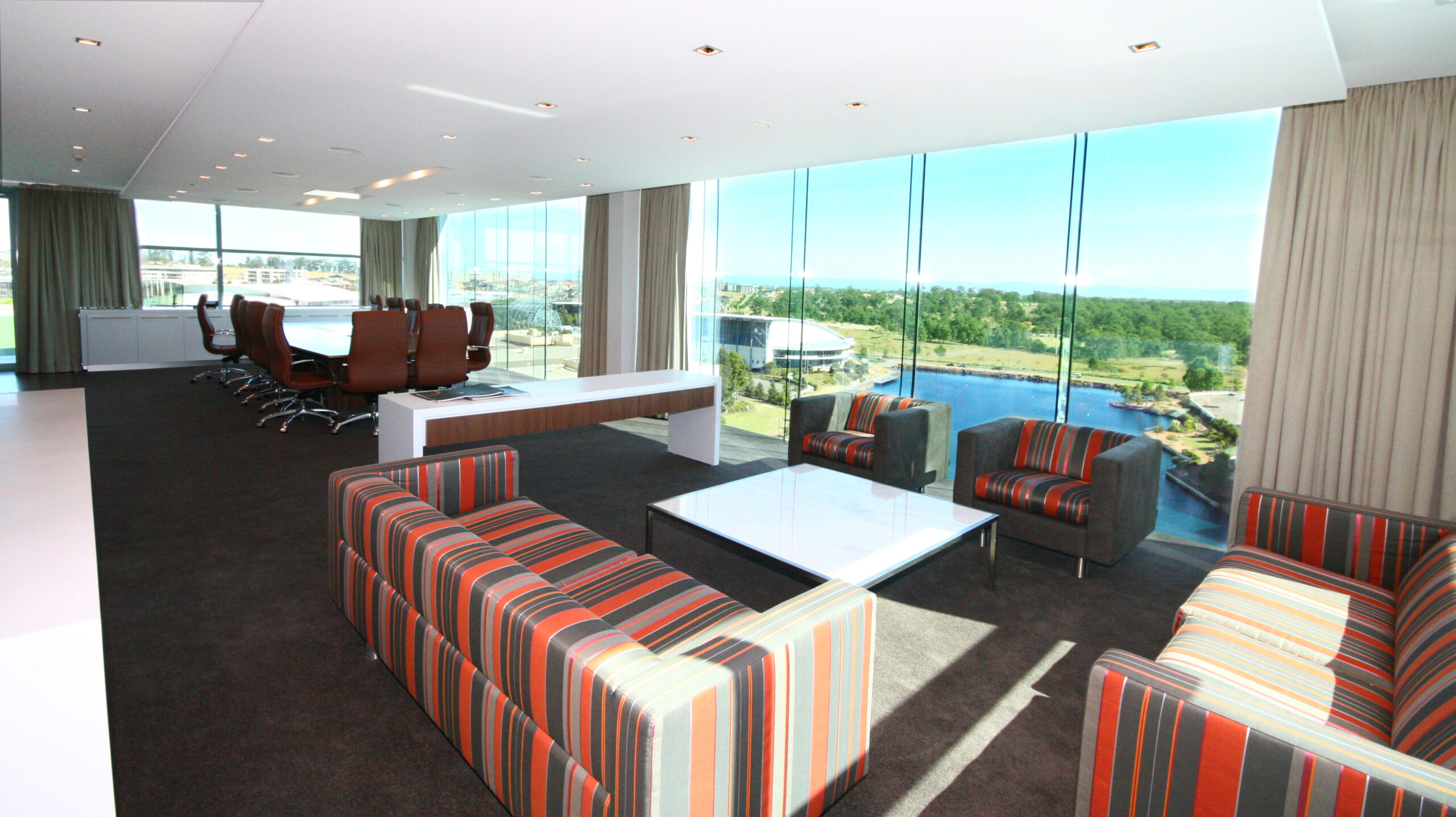 Commercial office fit-out for Capital Office Sydney by ABACORP commercial fit-out company
