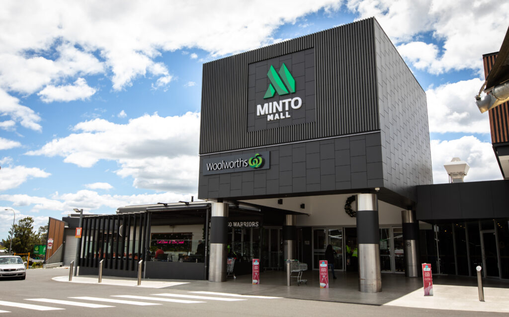 New build retail project for Minto Marketplace Sydney by ABACORP commercial construction company