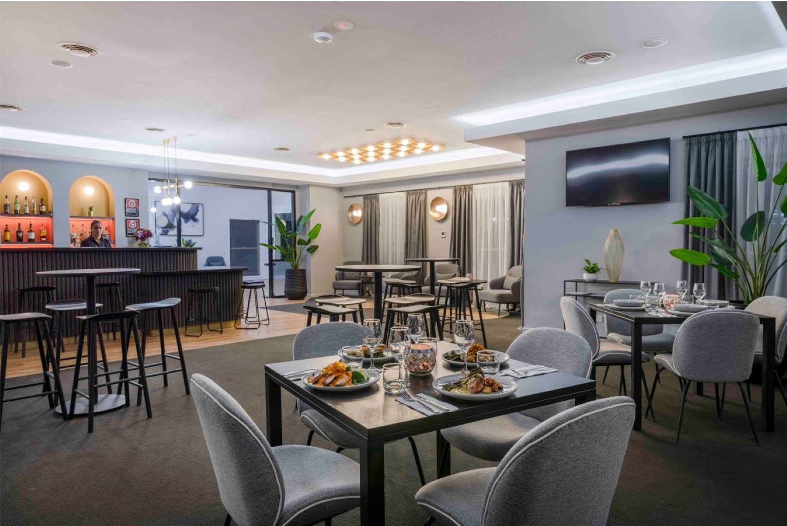 Hospitality interior fit-out for The Best Western Hotel ABACORP commercial fit-out company