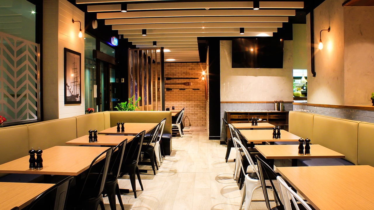 Retail interior fit-out for Tradewinds Maroubra by ABACORP commercial fit-out company