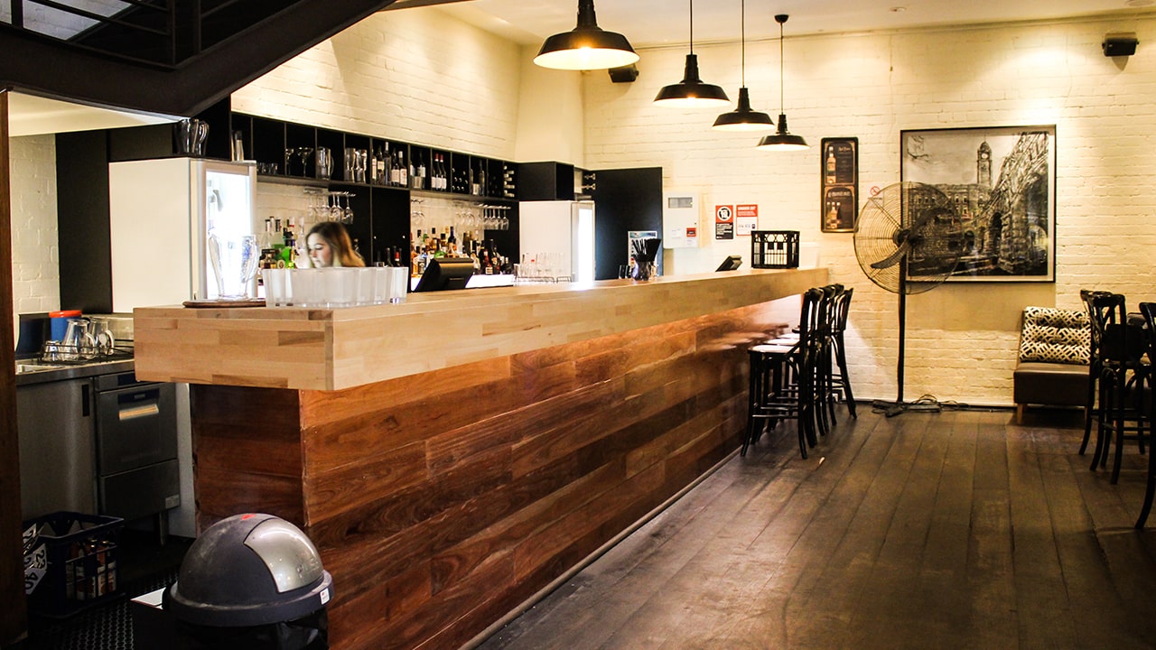 Retail interior fit-out for Loft Bar UTS by ABACORP commercial fit-out company